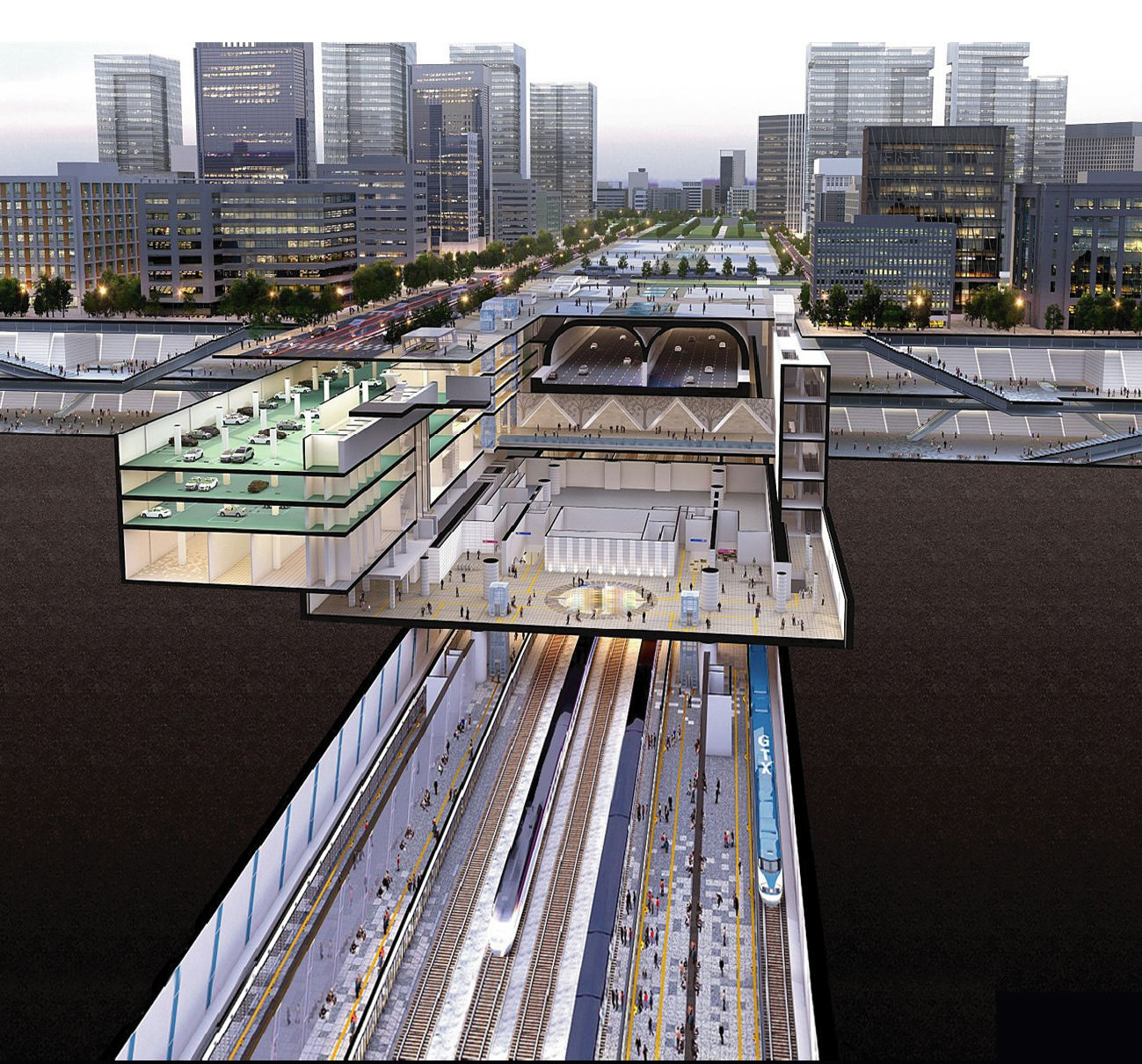 동탄역 수직도시 공간개발 조성 프로젝트